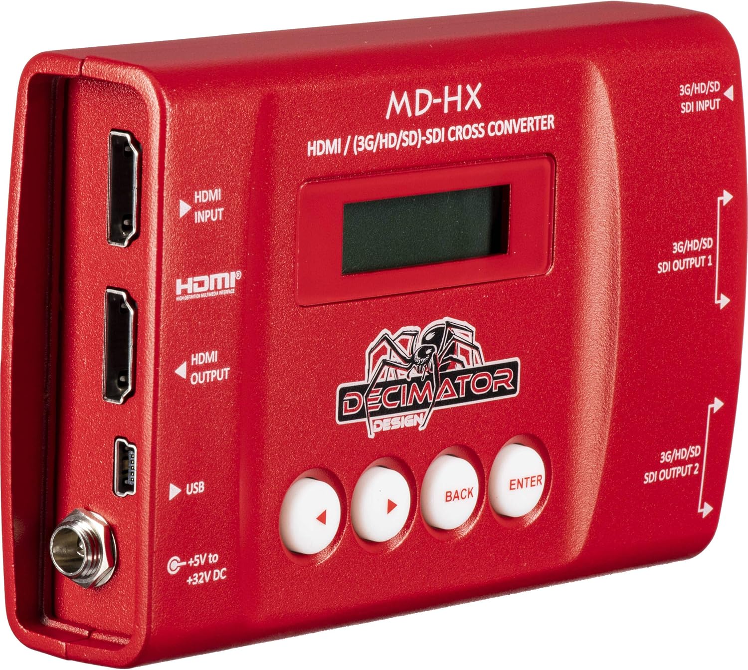 Decimator MD-HX HDMI and SDI Cross Converter with Scaling & Frame Rate Conversion: Electronics