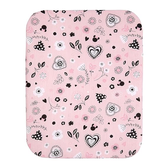 minnie mouse hello gorgeous crib bedding set