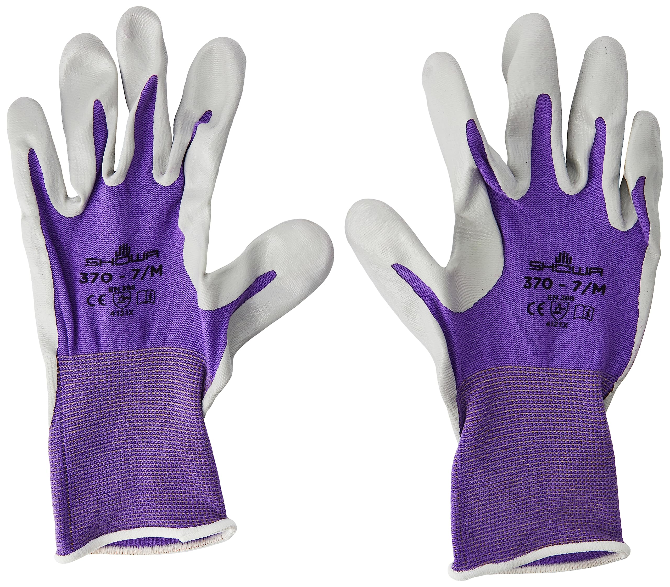 Spear & Jackson 370M4KEW Kew Gardens Collection Multi-Purpose Gardening Gloves, Purple - Medium