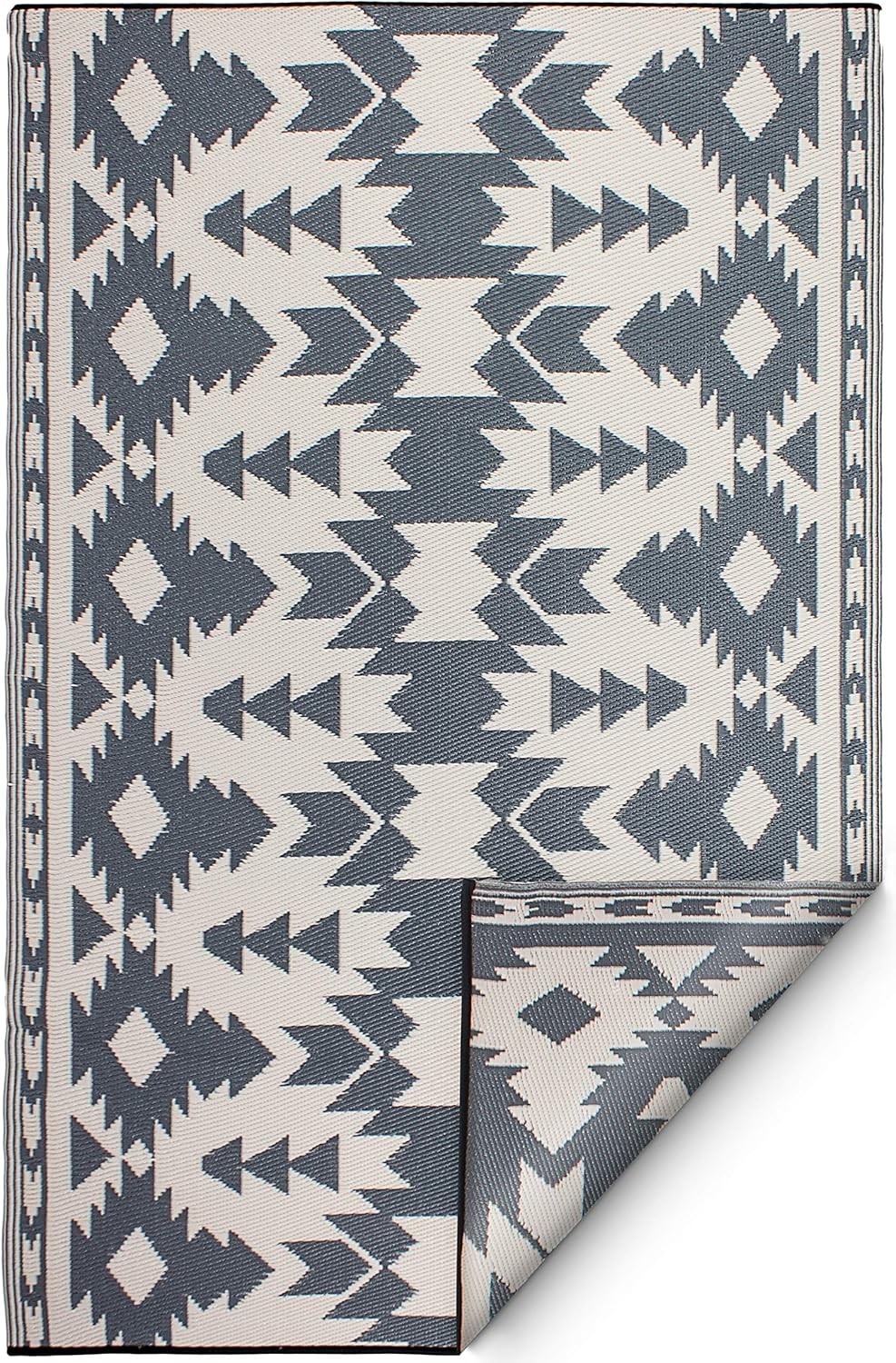 FAB HAB Reversible Outdoor/Indoor Rug Perfect for Decking, Garden