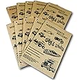 Peaceful Creek Manuals Maintenance Record, Service Repair Log Book, 10pk.: Automotive, Recreational Vehicle, Construction Equipment, Tractor, Truck, Boat, Auto, OSHA Approved (10)