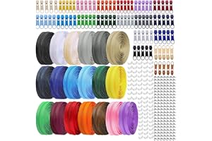 #5 Nylon Zipper Tape for Sewing: YZSFIRM 76 Yards Color by The Yard Nylon Coil Zippers for DIY Sewing Craft with 95 Bulk Metal Zipper Slider