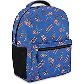 Marvel Comics Captain America School Backpack - Avengers, Spiderman, Thor, Iron Man, Hulk - Officially Licenced Bookbag for Boys & Girls (Captain America Blue)