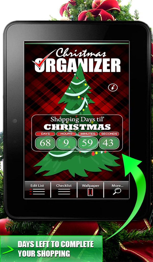 Christmas Organizer Countdown Checklist Planner Notes Wallpaper Christmas Organizer Countdown Checklist Planner Notes Wallpaper