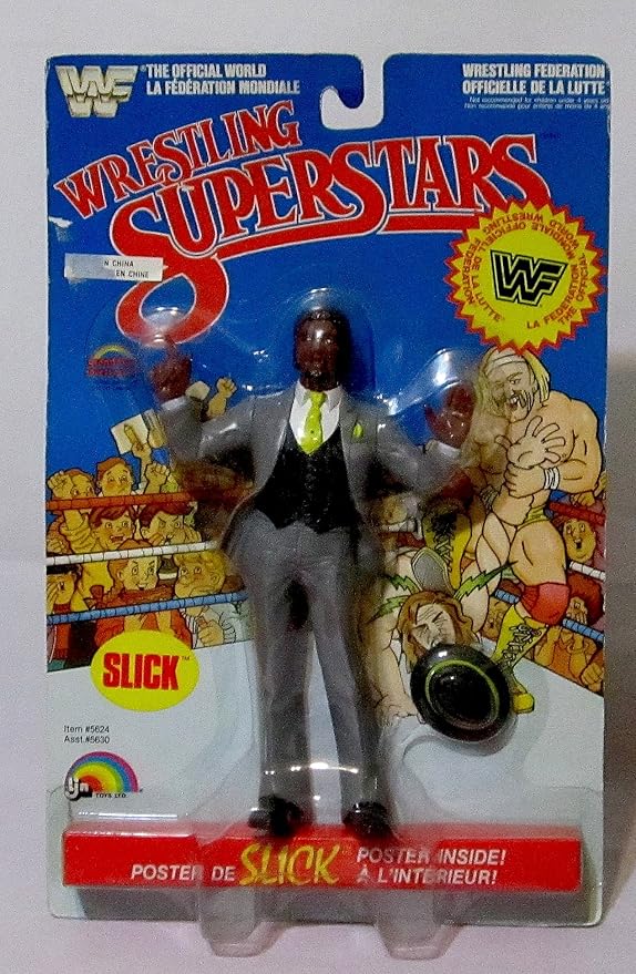 Buy Rare 1985 WWF WRESTLING SUPERSTARS ' SLICK ' FIGURE by LJN Toys LTD