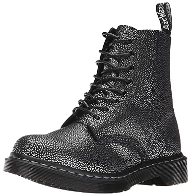 metallic doc martens