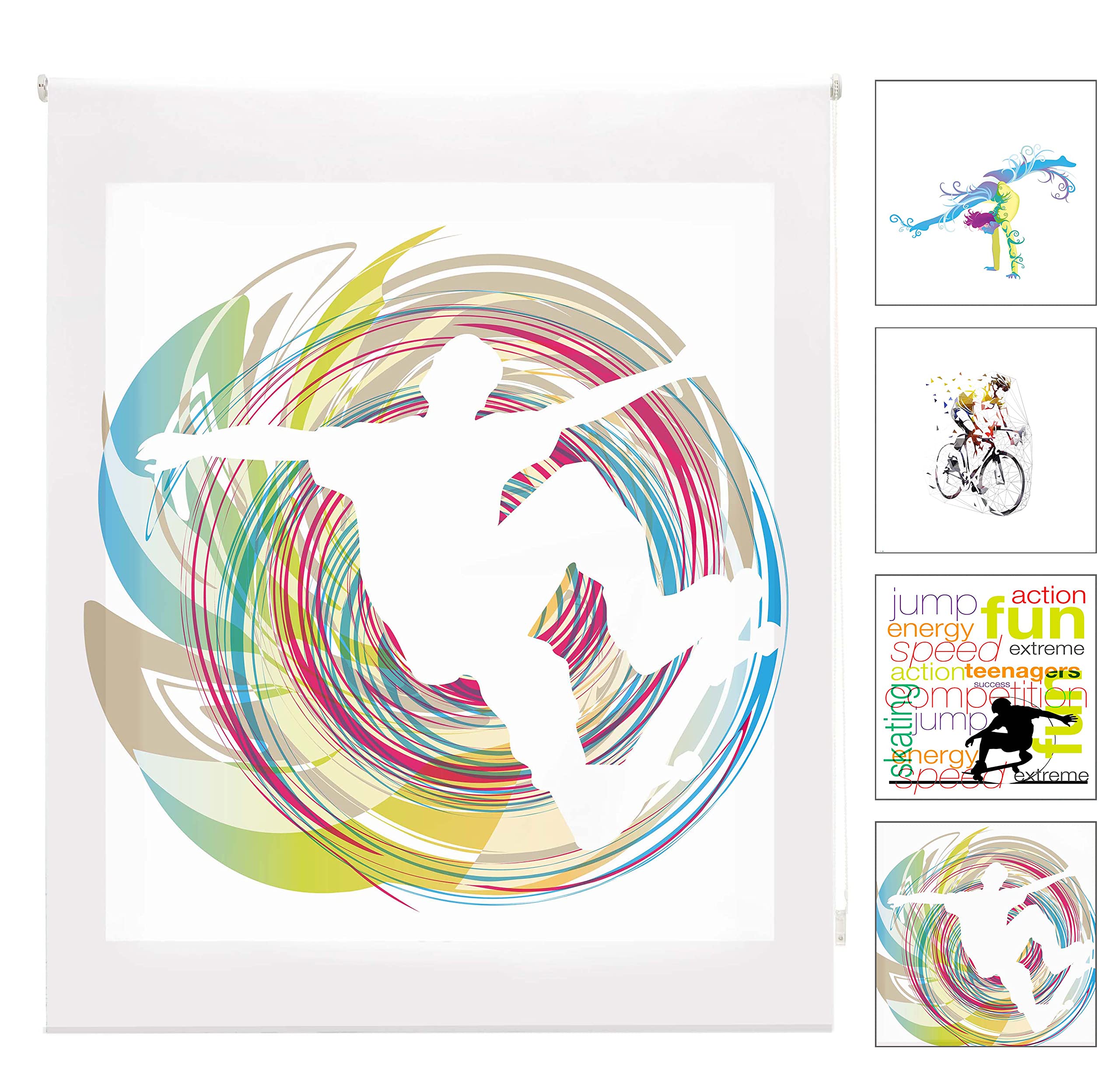 blindecor w-j-06868 – Roller Translucido Digital Print, 110 x 180 cm