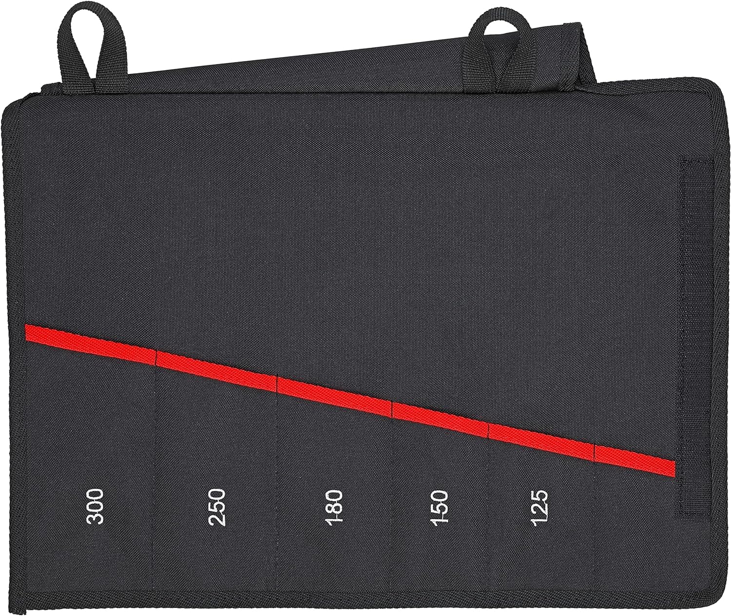 KNIPEX Tool Roll for Pliers Wrenches Empty 6 Compartments 340 mm, 00 19 55 S4 LE