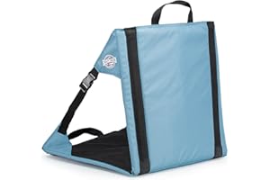 CRAZY CREEK PRODUCTS Crazy Creek The Chair Perfect for Stadium Seats, Camping, Hiking & More, Comfort on All Terrains, Adjustable Straps, Lightweight Design, Water-Resistant