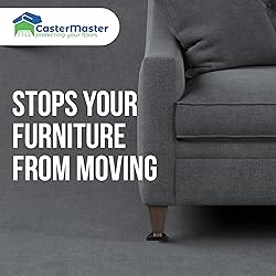 CasterMaster Non Slip Furniture Pads- 2x2 Square