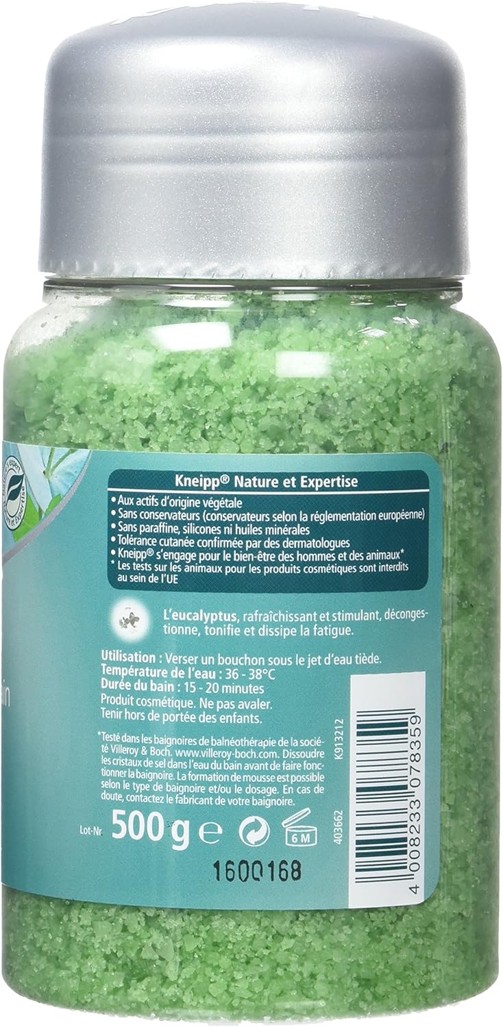 Kneipp Bath Salts Eucalyptus 500g BigaMart