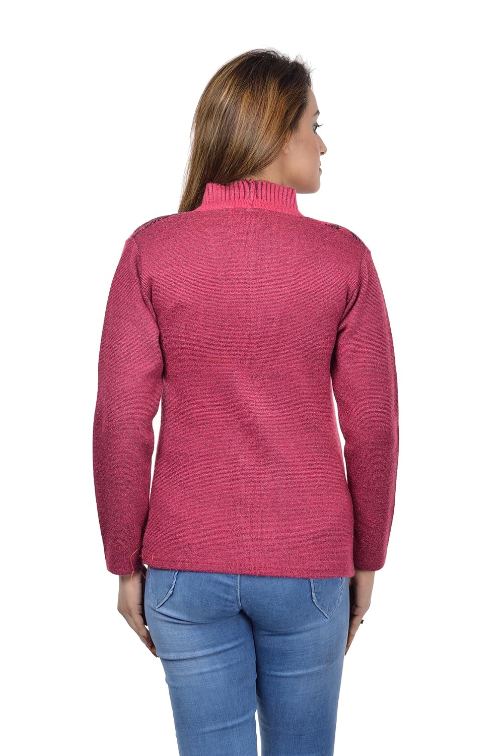 pilot full sleeve women's woolen cardigan