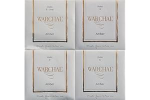 Warchal Amber Violin String Set with E Loop End