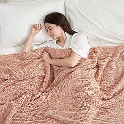 Snuggle Sac Orange Fall Blanket Twin