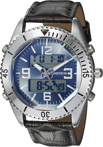 digital watch with hands