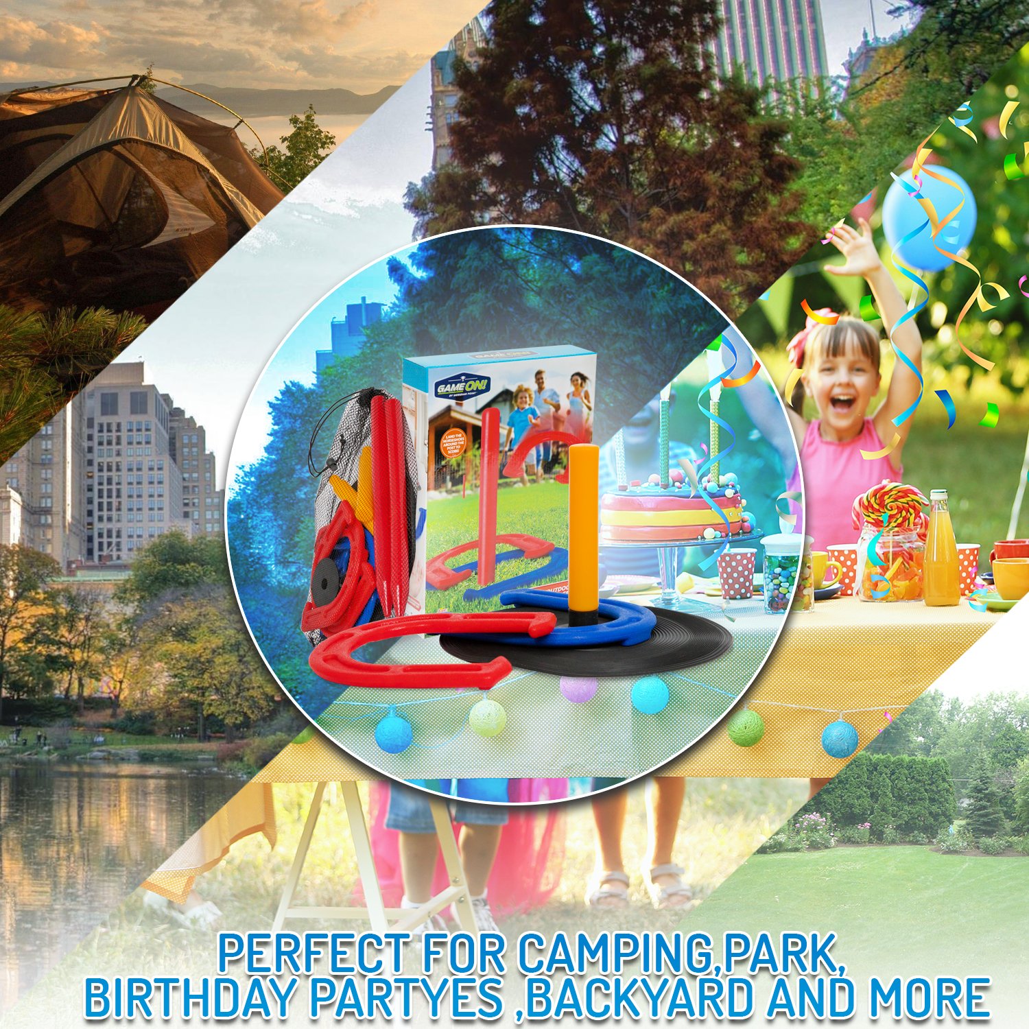 Perfect Plastic Horseshoes Kids Party Carnival Games Perfect Life Ideas