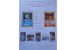 The Unofficial Wizards of the Coast Pokemon Card Value Price Guide