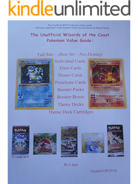 Amazon Com The Unofficial Wizards Of The Coast Pokemon Card Value Price Guide Ebook Apps Steven Kindle Store