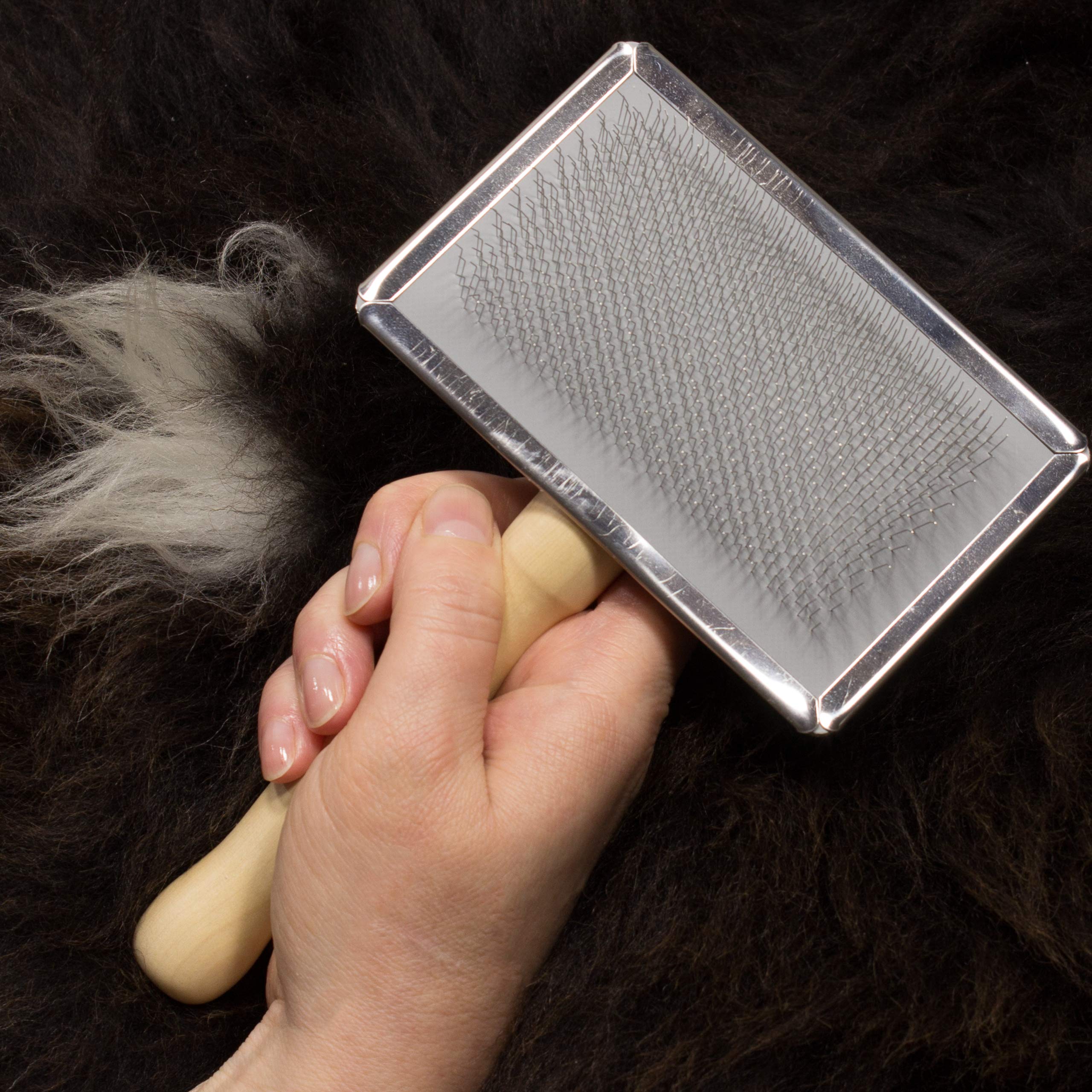Sheepskin Cleaning Brush for Rugs & Throws, CleanSheep