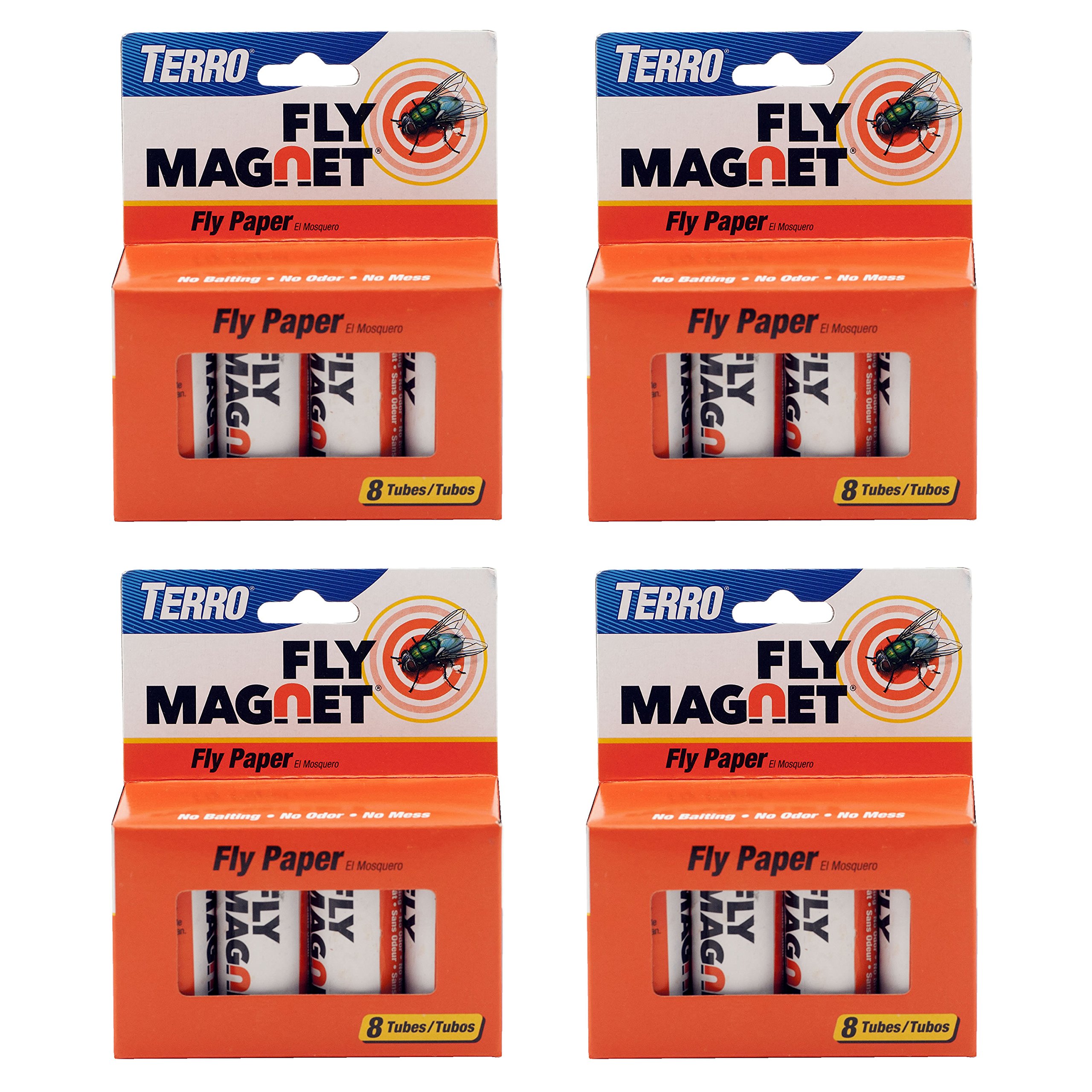 Photo 1 of TERRO T518 Fly Trap Indoor Housefly, 4 Pack, Sticky Fly Trap Indoor Hanging