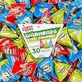 Warheads Sour Popping Rock Candy - Green Apple, Blue Raspberry, Watermelon Flavors, 30 Count
