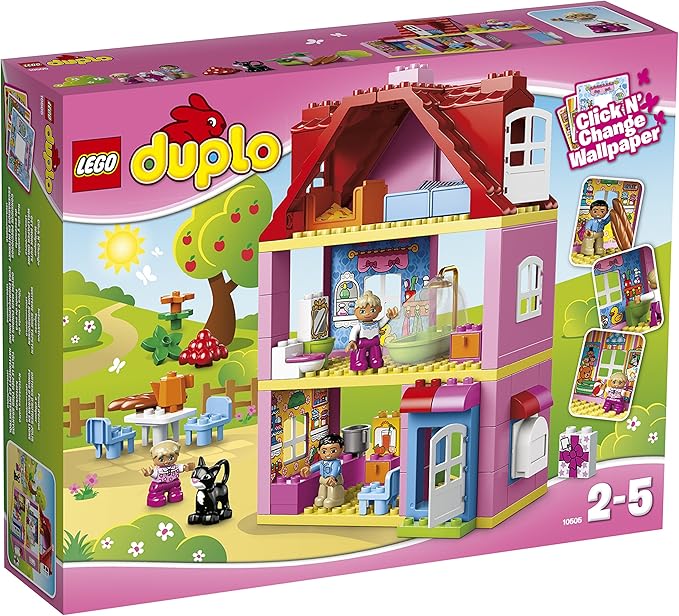 Lego Duplo 10505 Familienhaus Amazon De Spielzeug