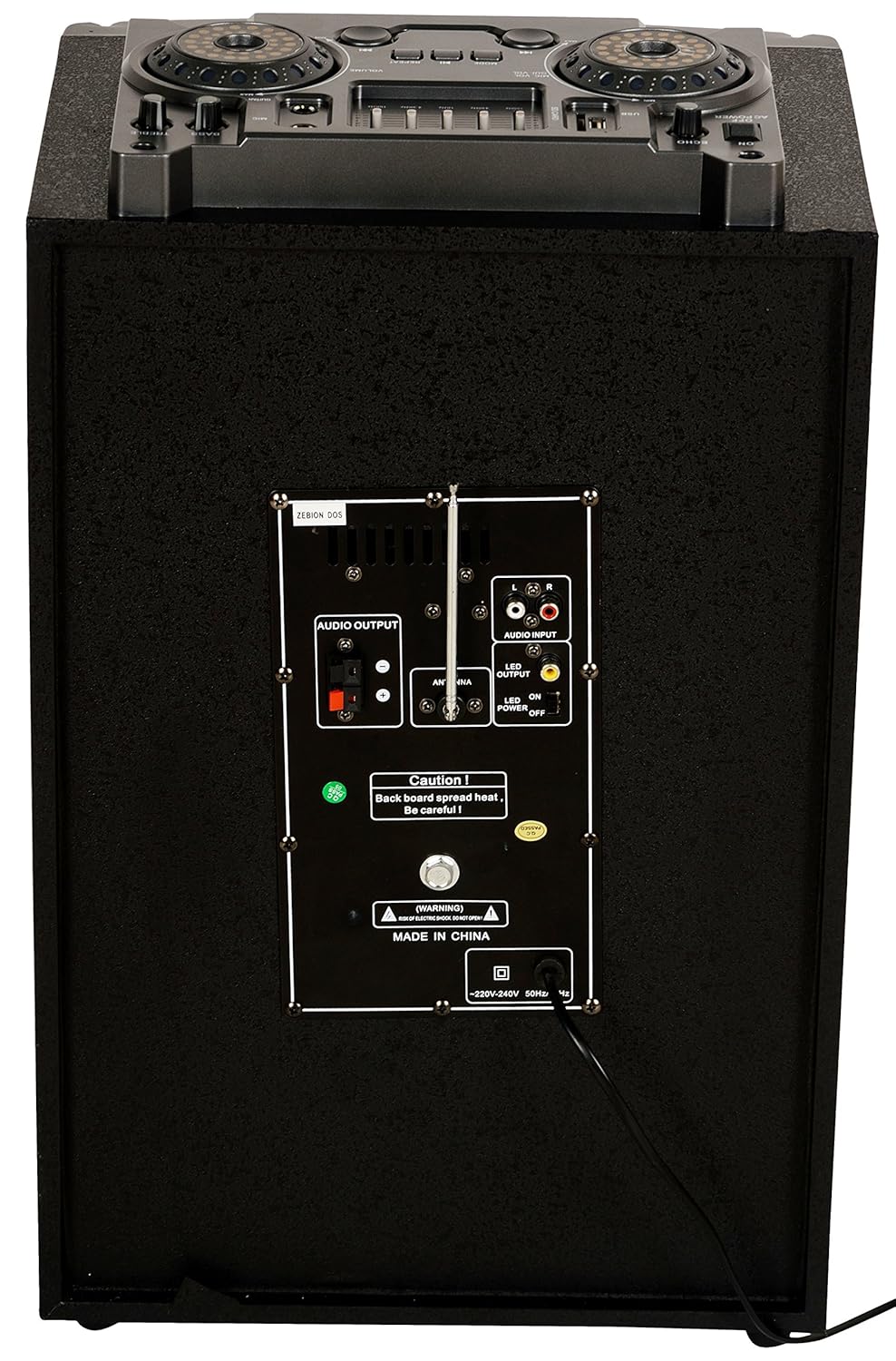 zebion dj speakers price