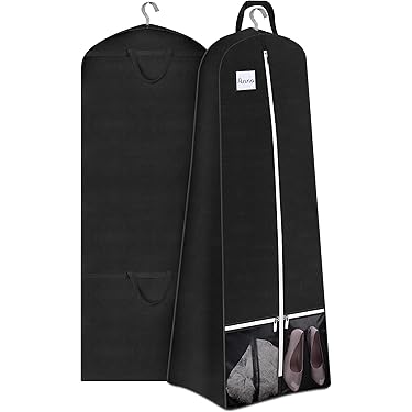 knee length dresses for ladies Clear Garment Bag Long Garment Bags for Gowns ,Vinyl Dress Bags for Cl –  Mskitchenonline main image 0