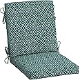 ARDEN Outdoor Midback Chair Cushion, 18 x 16.5, Rain-Proof, Fade Resistant 18 x 16.5, Alana Tile