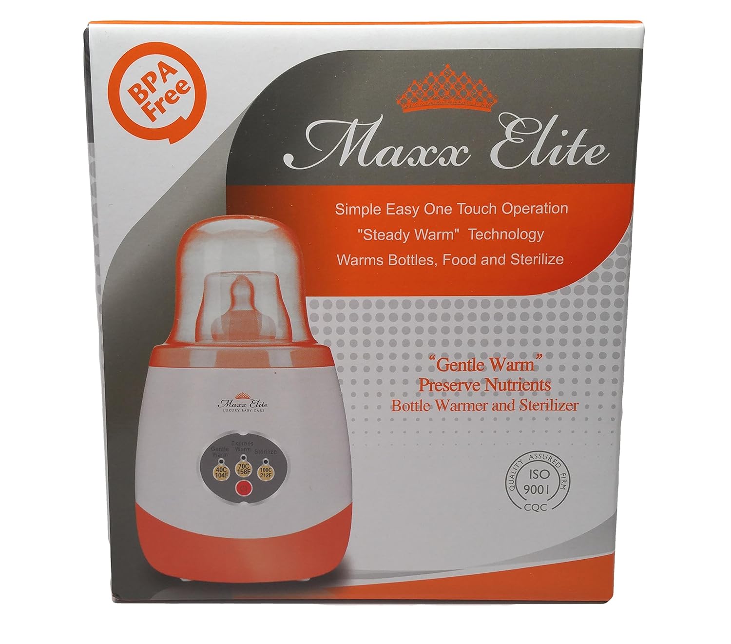 maxx elite double bottle warmer