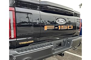 Eurosport Daytona- Compatible with 2024-Current, Ford F150 Pro Access Tailgate Letters (Tremor)