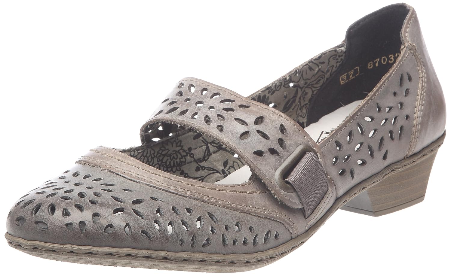 rieker ladies court shoes