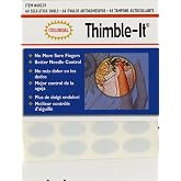 Colorbok 60229 Thimble-It Finger Pads, 64 Per Package
