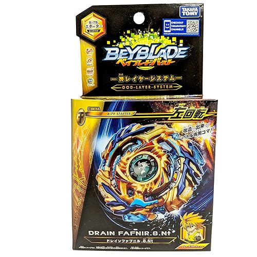 Takaratomy Beyblade Burst B-79 Starter Drain Fafnir.8.Nt Beyblade
