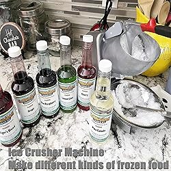 Electric Ice Shaver 4 Blades Ice Crusher Shaver