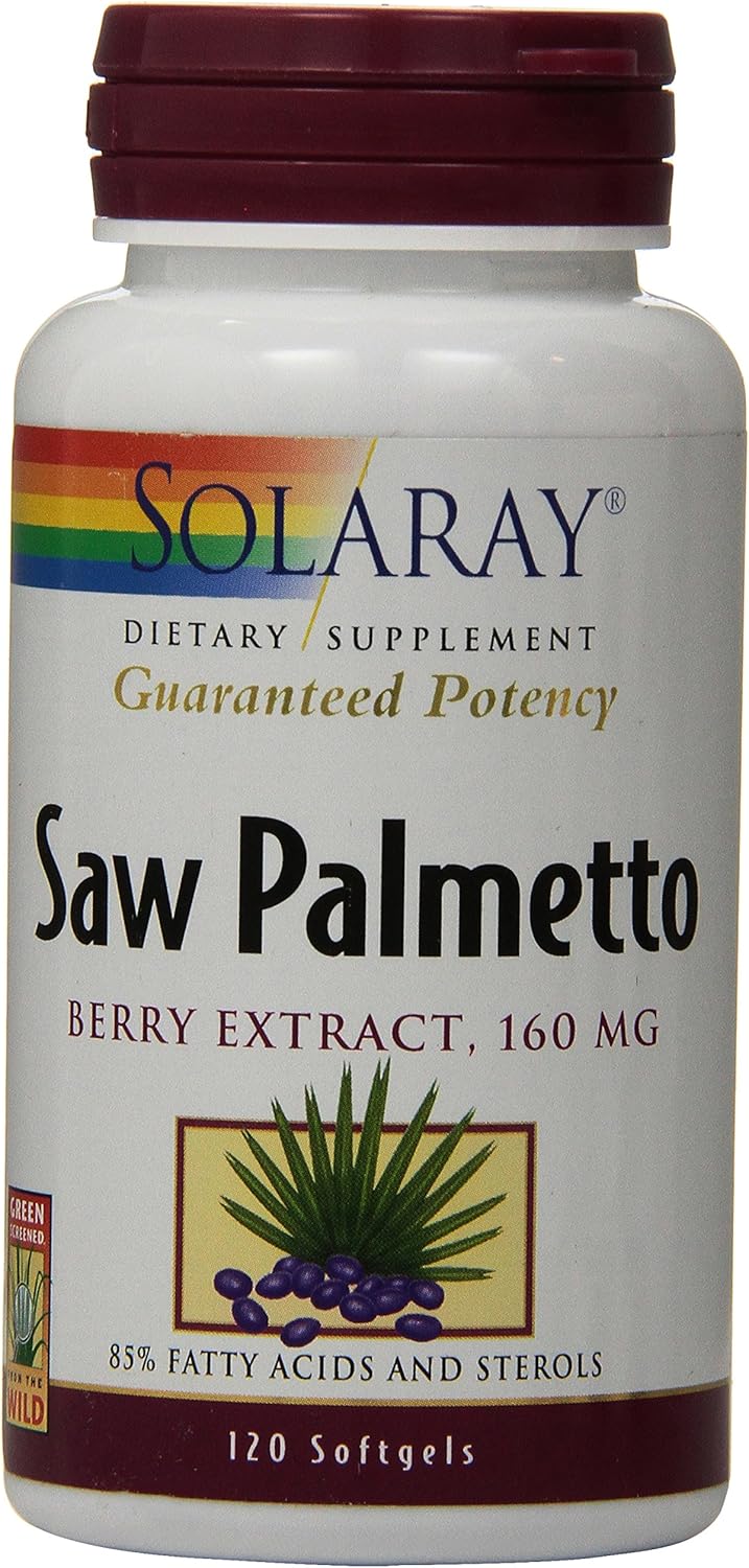 Solaray Saw Palmetto Berry Extract, 160 mg | 120 Count: Health & Personal Care