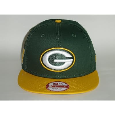 New Era NFL Green Bay Packers Green 2Tone Baycik Snapback Cap