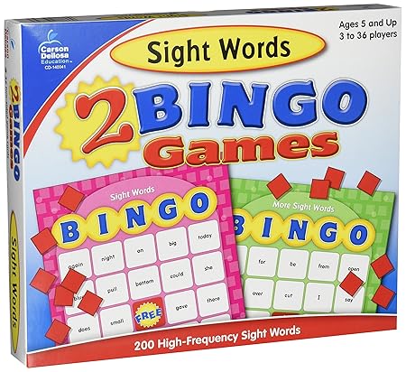 Sight Words Bingo