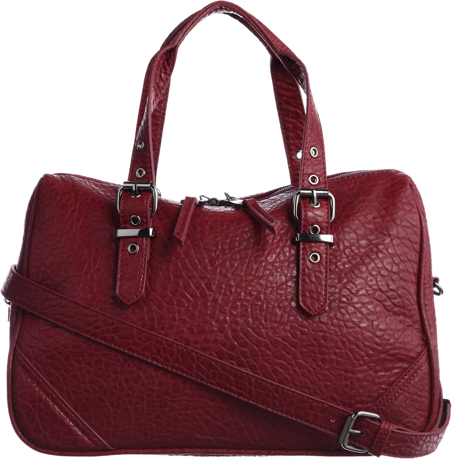 Steve Madden Bcalico Top Handle Bag, Red, One Size Handbags