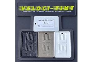 Veloci-Tint Raptor Liner Tintable Bedliner Pigment Concentrate 2oz Pouch 100+ Colors Available (Dune)