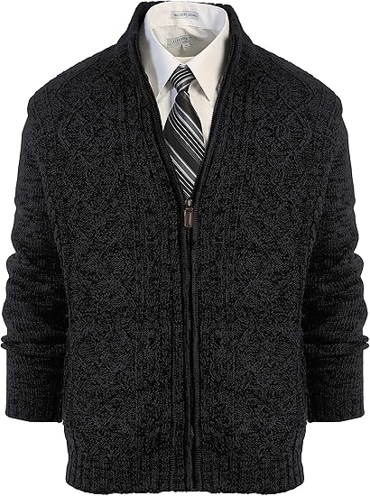 cardigan with zipper
