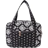 DIWI Quilted Bible Cover Extra Large Sizes 11.25 X 8.25 X 2.75 Inches Bible Tote Good Book Case (XL, C2 Deep Night)