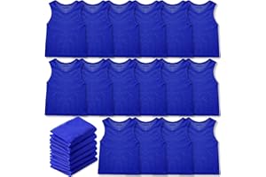 Sintege 24 Pcs Youth Pinnies Kids Penny Jersey Scrimmage Vest Basketball Practice Jersey Soccer Vests for Youth Kids