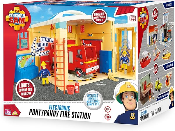 pontypandy fire station toy
