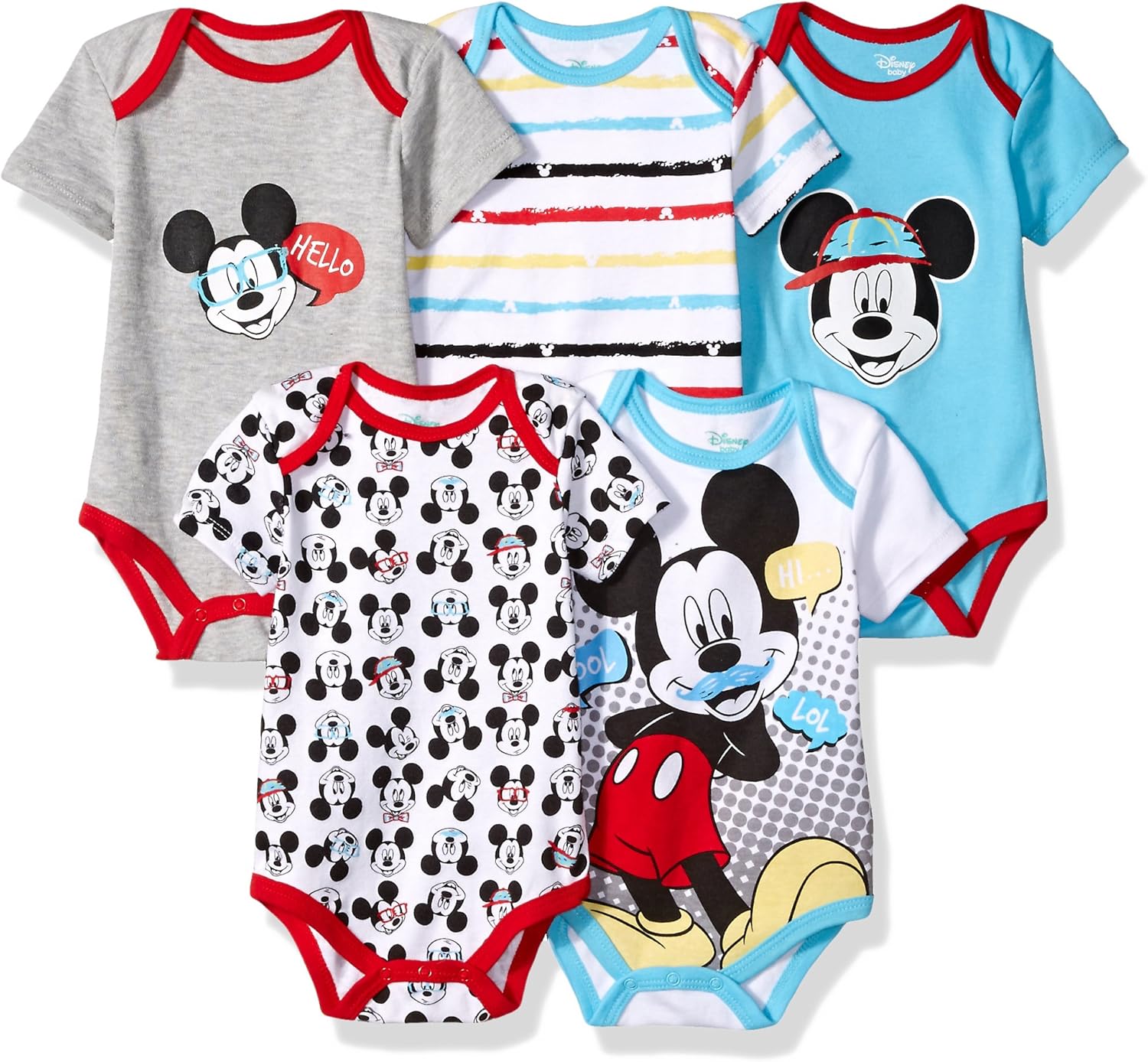 baby boy mickey mouse romper