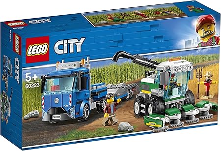 Amazon レゴ Lego シティ 収穫トラクターと輸送車 ブロック おもちゃ 男の子 車 ブロック おもちゃ