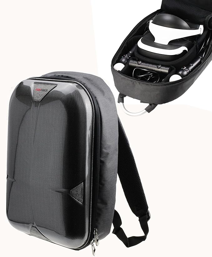 Navitech Rugged Grey Backpack / Rucksack / Travel Case / Case