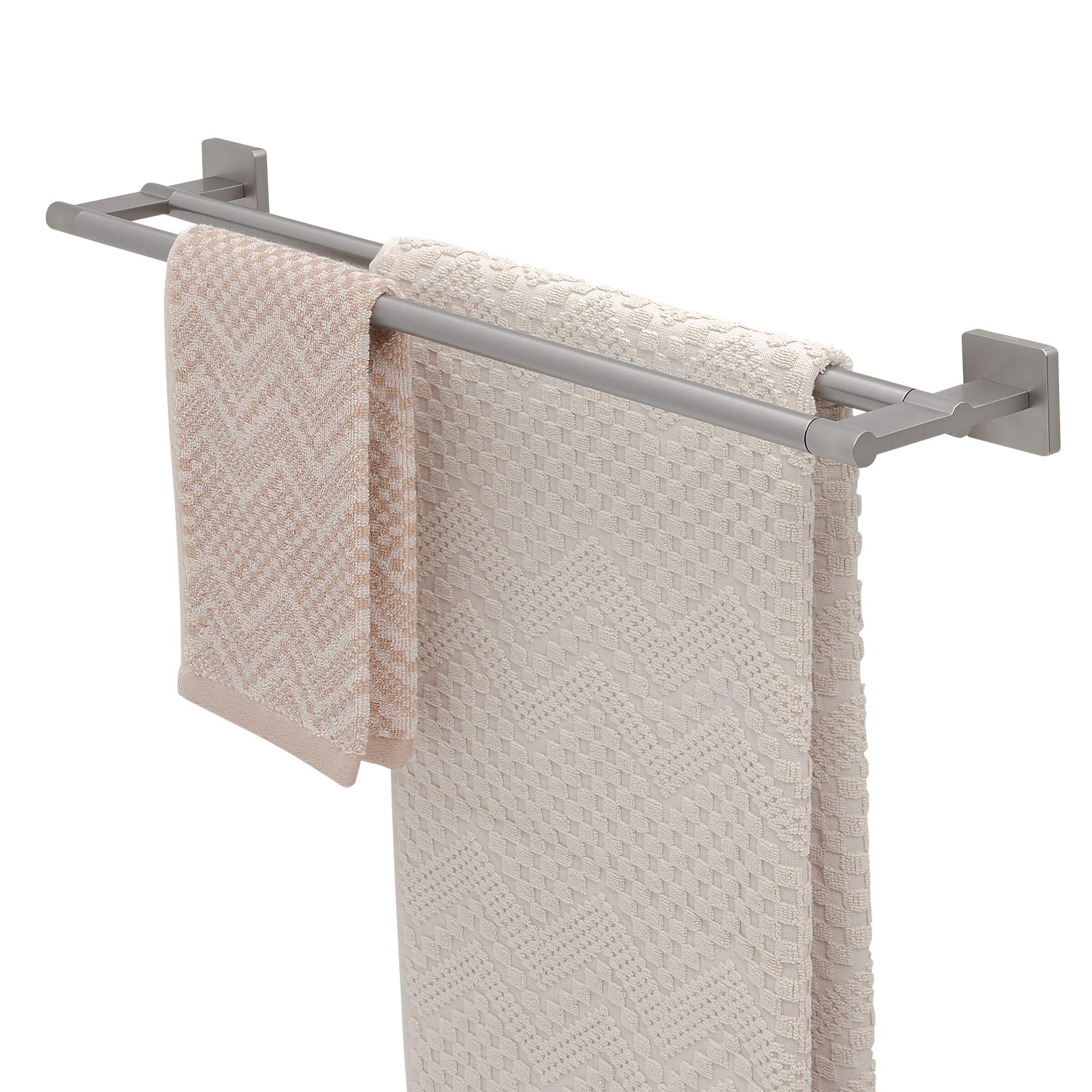 Tiger Dock Towel Rail, Stainless Steel Brushed, 59.9 x 12.4 x 4.9 cm