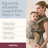 Ergobaby Omni Classic Mesh Baby Carrier 4-Position Olive (7-33 lb) view 3
