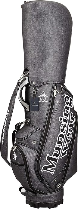 Amazon Co Jp マンシングウェア 年秋冬モデル キャディバッグ 9 5型 大口径 47インチ対応 定番 Mqbpjj02 Bk00 ブラック シューズ バッグ